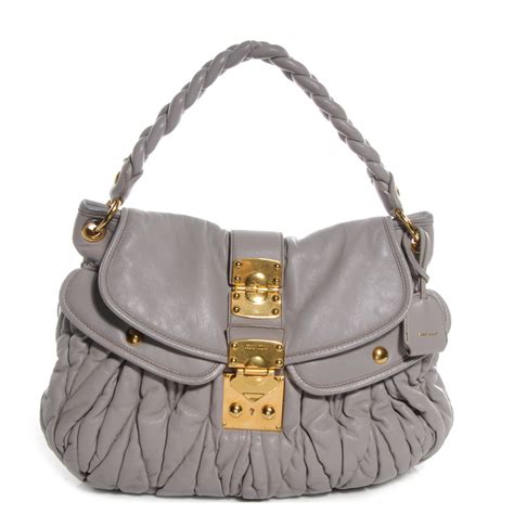 miu miu matelasse coffer bag|Miu Coffer matelassé nappa leather handbag .